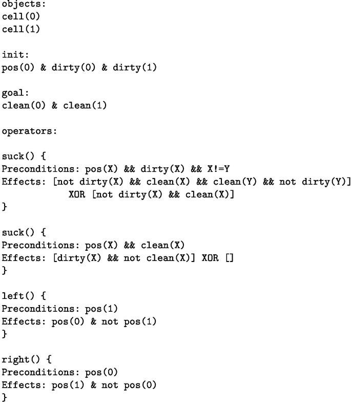 Planning with Nondeterministic Actions in Jason SpringerLink