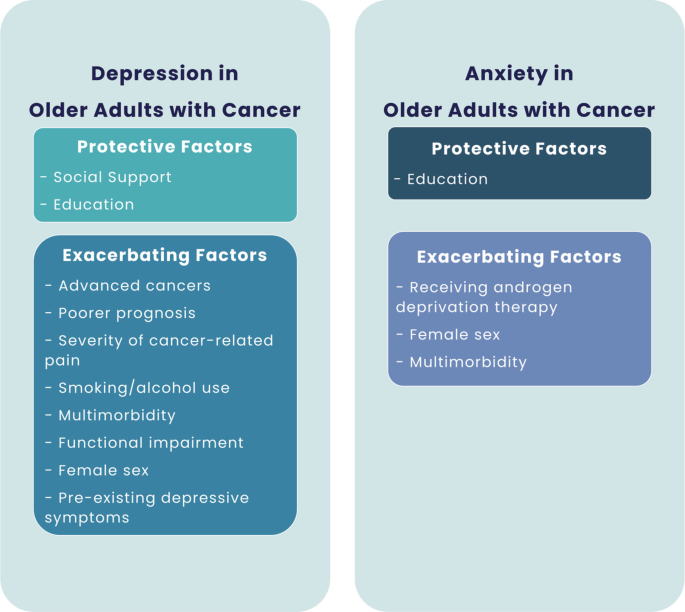 Older Adults with Disease: Cancer, Depression, and Anxiety | SpringerLink