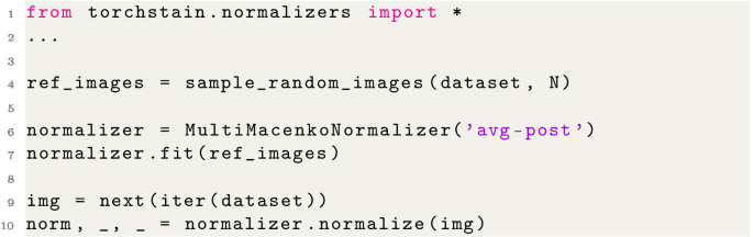 Multi-target Stain Normalization for Histology Slides | SpringerLink