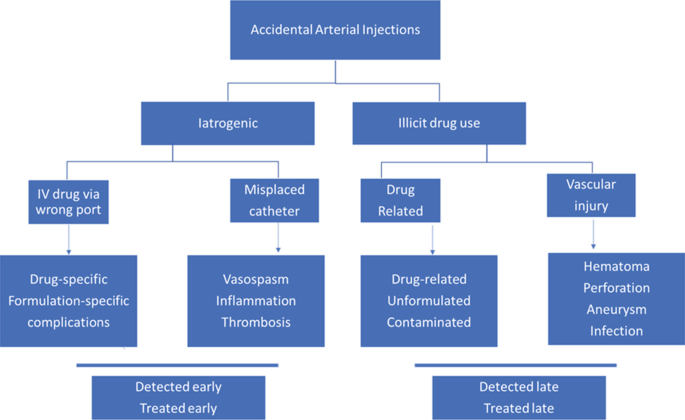 Complication of Arterial Drug Injections: Treading Cautiously Beyond ...