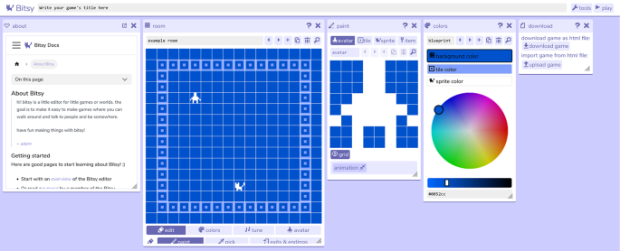 Getting Started with Bitsy | Springer Nature Link