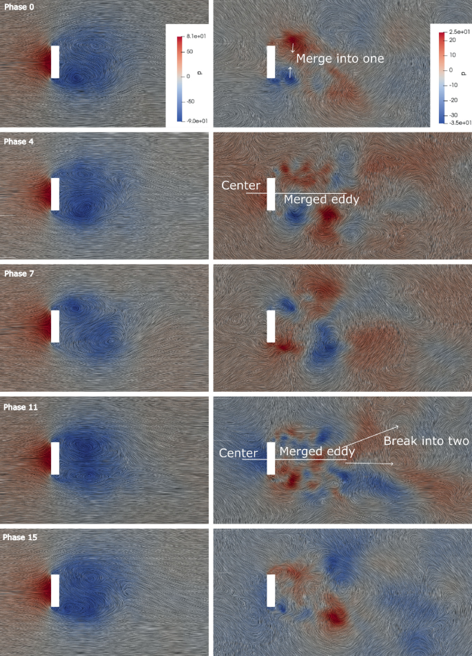 Visualization of Surface Pressure and Flow Field Dynamics Induced by ...
