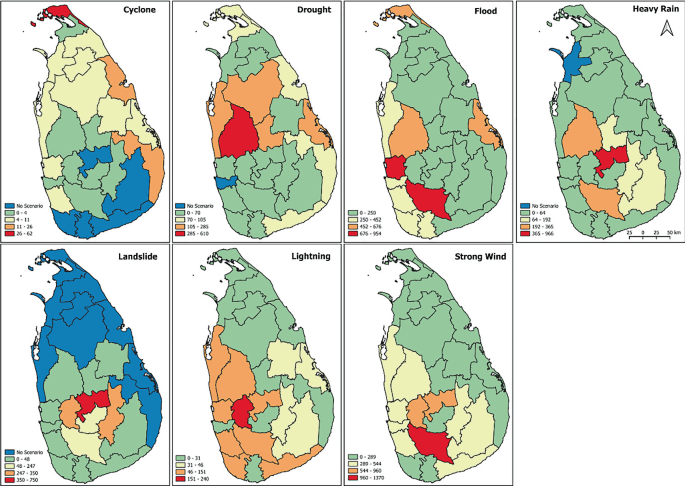 Climate-Induced Vulnerability and Risk Mapping in Sri Lanka Using ...