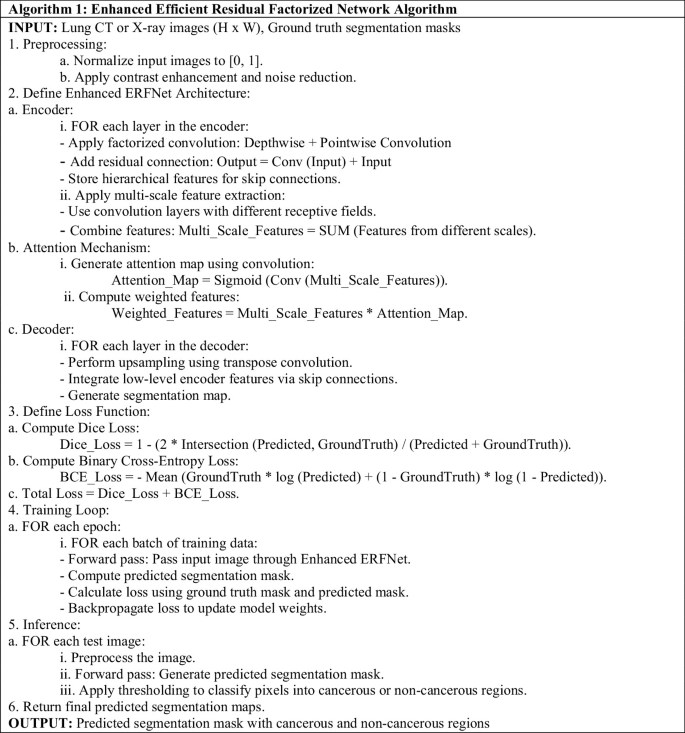 Lung Cancer Prediction Through Image Segmentation with Enhanced Erfnet ...
