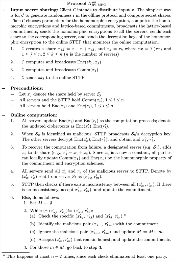 Robust and Verifiable MPC with Applications to Linear Machine Learning ...
