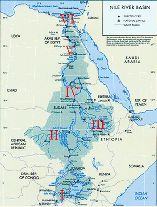 Nile River Basin Map The Nile River Basin | Springerlink