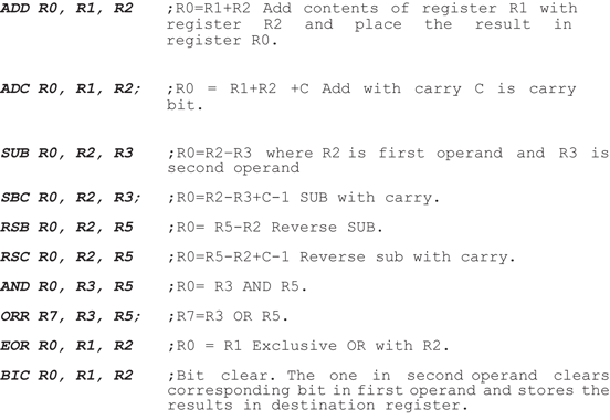 ARM Instructions Part I | SpringerLink