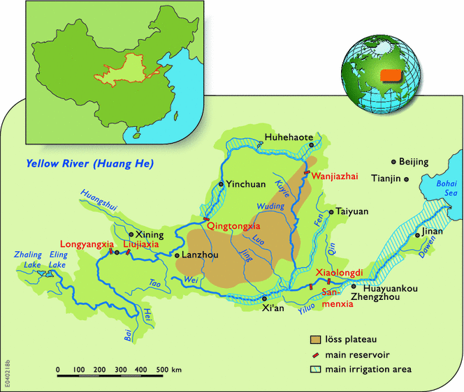 К бассейну какого океана относится река хуанхэ