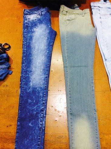 Process recommendation for producing cool jeans & denims in Wild West Look