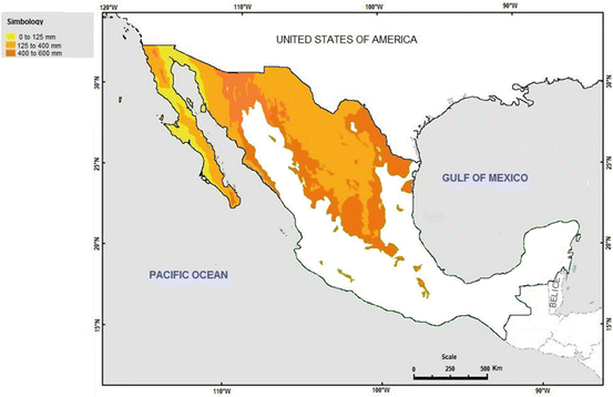 Desert In Mexico Map The Deserts Of Mexico | Springerlink