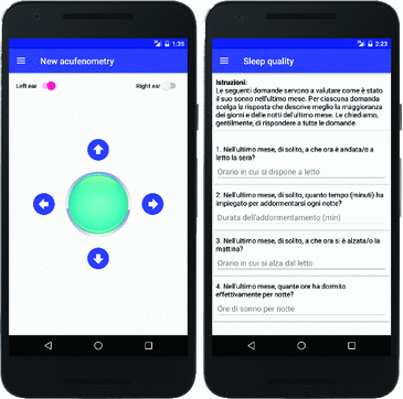 A device and an app for the diagnosis and self-management of tinnitus