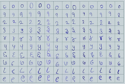 handwritten numeral identification system using pixel level distribution features springerlink