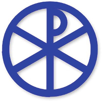 A Christian monogram illustration.