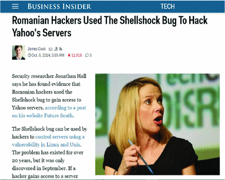 Hackers 'already using Shellshock bug to attack victims