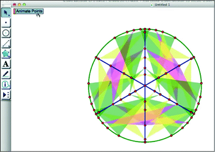 DVD logo animation – GeoGebra