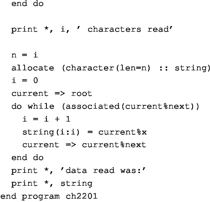 Data Structuring In Fortran Springerlink Data Structuring In Fortran Springerlink