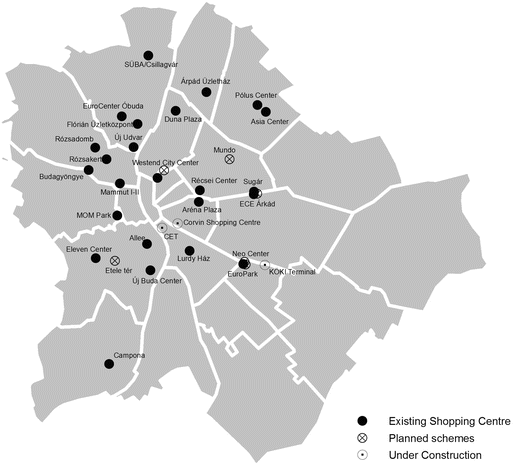 Urban Hierarchy in the Budapest Metropolitan Area | SpringerLink