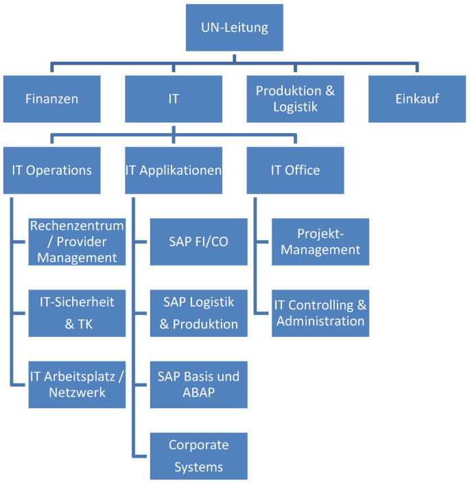 Die Aufbauorganisation der IT – Verschiedene Modelle im pro und contra |  SpringerLink