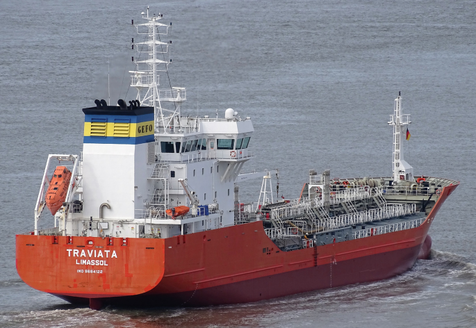 MT LAMBADA, Crude Oil Tanker - Details and current position - IMO