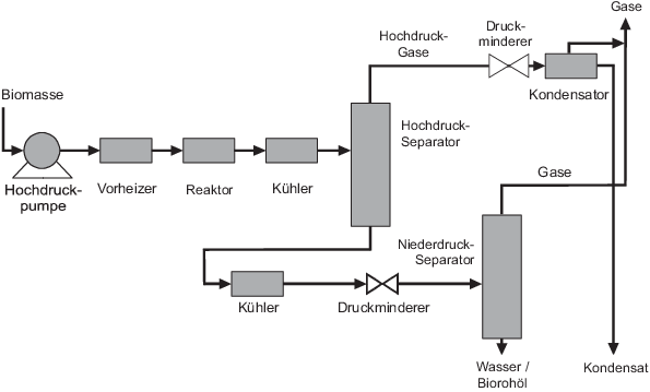 Hydrothermale Verfahren