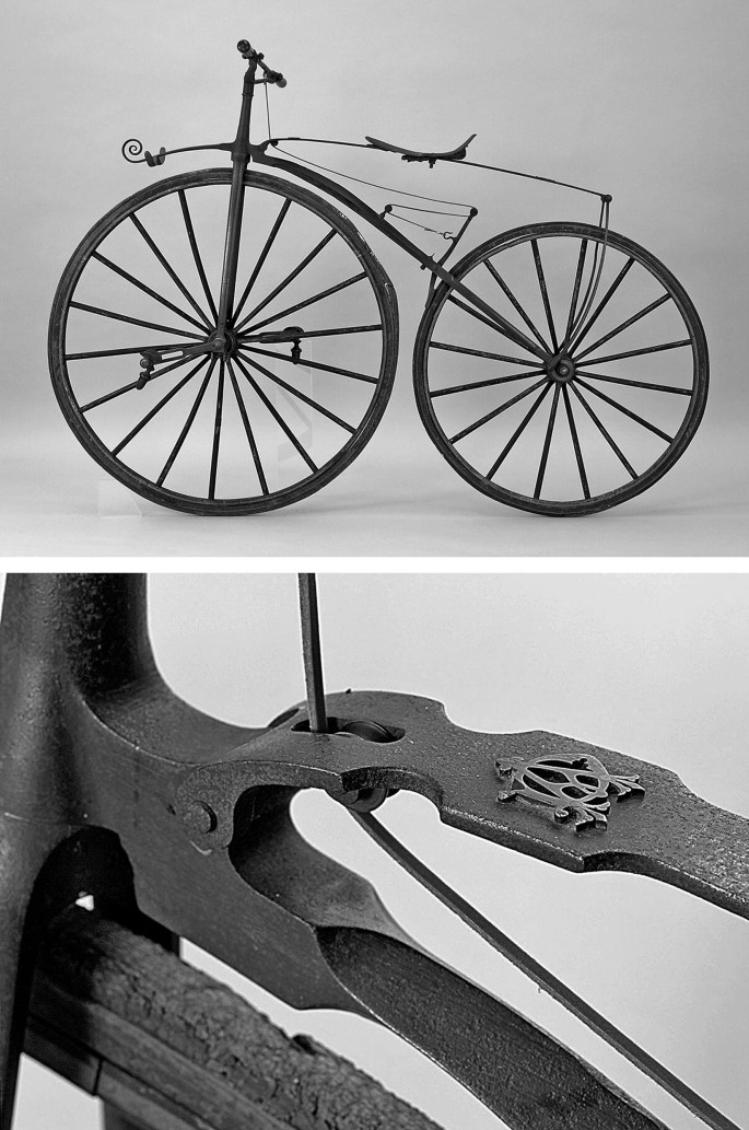 Fahrradspeichen Detail Nahaufnahme. Schwarz-Weiß-Bild Mit Nabe Und