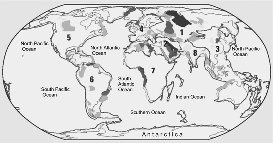 _____1. the map that determines the presence of natural resources