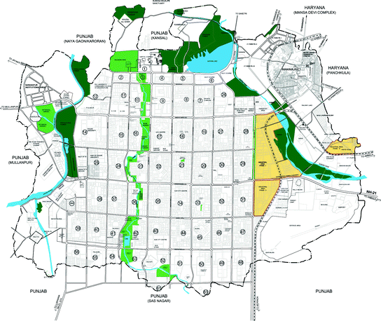 Mohali Map Phase Wise Smart Chandigarh Tri-City Region: Spatial Strategies Of Transformation |  Springerlink