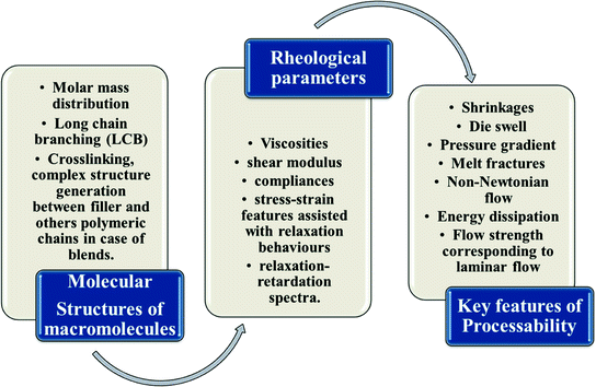 Mobility of Water and Polymer Species and Rheological Properties