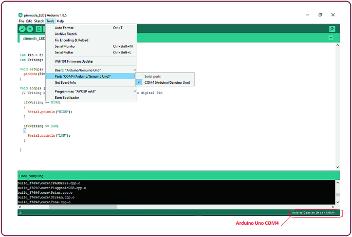 Arduino IDE  Live Worksheets