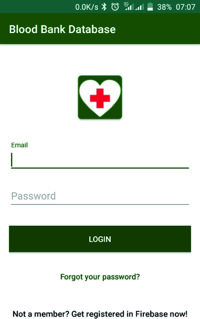 Centralized Blood Bank Database and Management System | SpringerLink