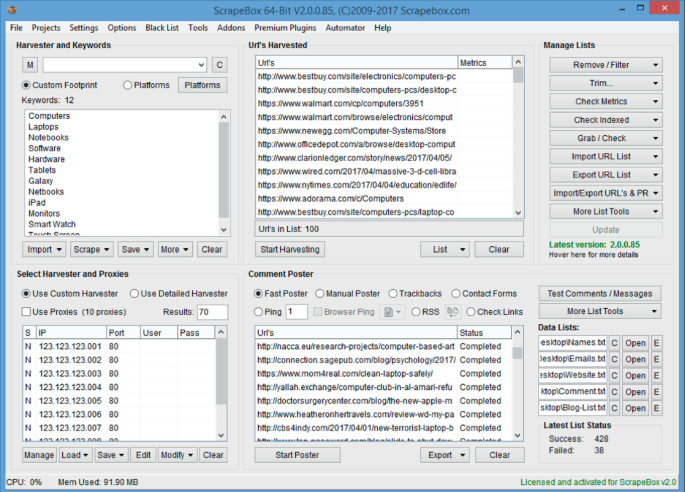 Scrapebox Integration - ScraperAPI