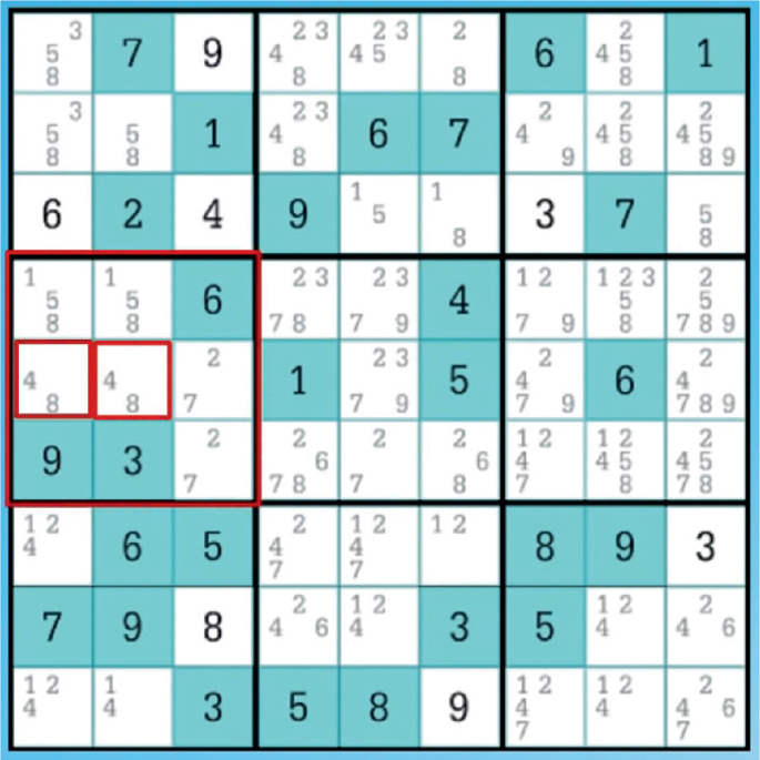 In a Killer Sudoku, what's the relationship between these two cells? : r/ sudoku