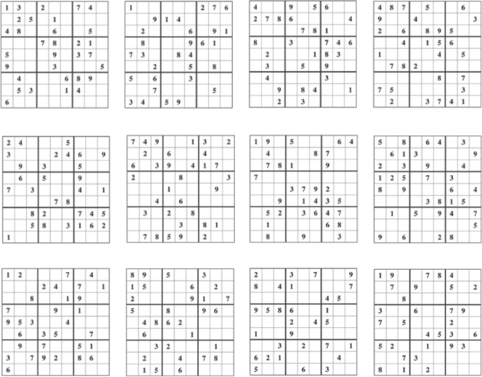 solving-sudoku-using-neighbourhood-based-mutation-approach-of-genetic-algorithm-springerlink for Free Printable Blank Sudoku 6 Per Page Pdf Solving Sudoku Using Neighbourhood-Based Mutation Approach of Genetic Algorithm | SpringerLink for Free Printable Blank Sudoku 6 Per Page Pdf