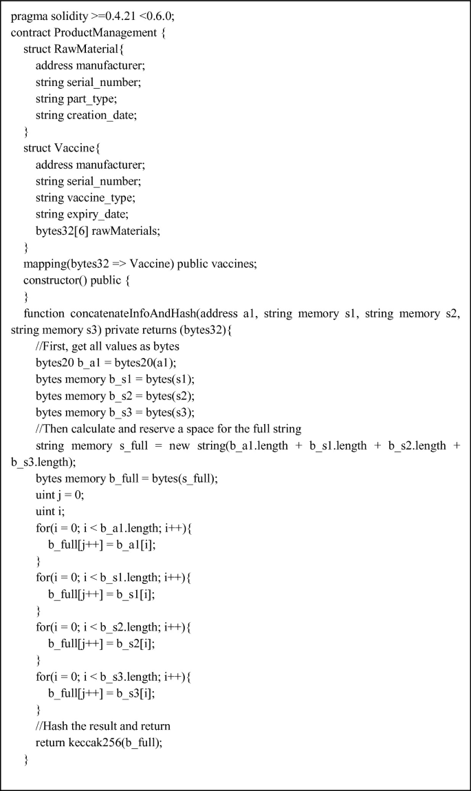 A Reliable and Tamper-Free Double-Layered Vaccine Production and  Distribution: Blockchain Approach | SpringerLink