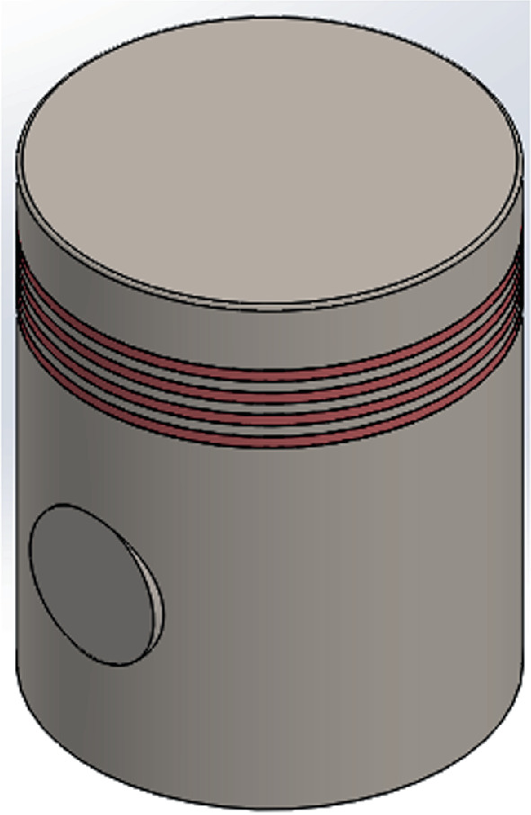 IC Engine 2D, 3D CAD Model Library