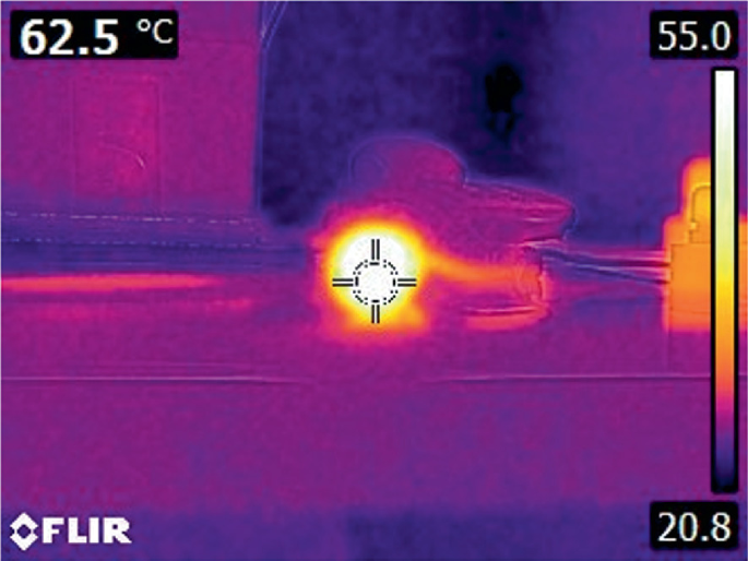 An image depicts the use of L E D s and its temperature. The temperature is noted as 62.5 degree celsius.