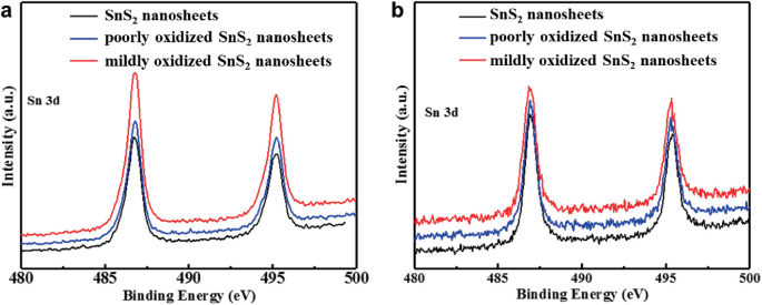 Partially Oxidized SnS2 Atomic Layers Achieving Efficient Visible