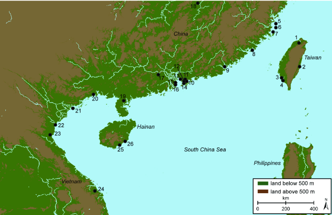 The Origins Expansion And Decline Of Early Hunter Gatherers Along The South China Coast Springerlink