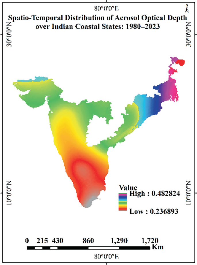 Spatiotemporal Analysis and Forecasting of Climate Variables Along ...
