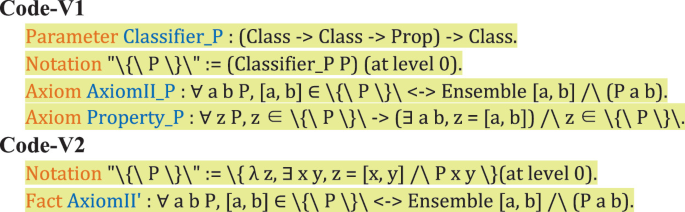 A Formalization of Adequately Simplified Axiomatic Set Theory in Coq ...