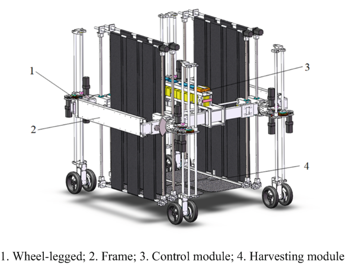 mechanical tobacco harvester M20 - Burley on frames - burley tobacco self-propelled Spapperi S.r.l. - Raccoglitrice Tabacco