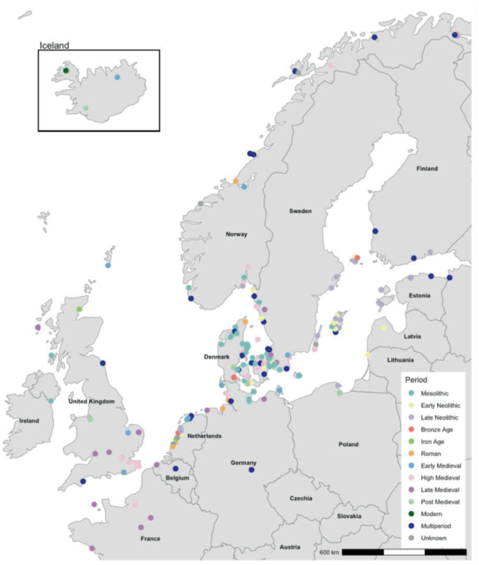 Northern Springer From Mesolithic Hunters to Medieval Nobility: The Spatiotemporal ...