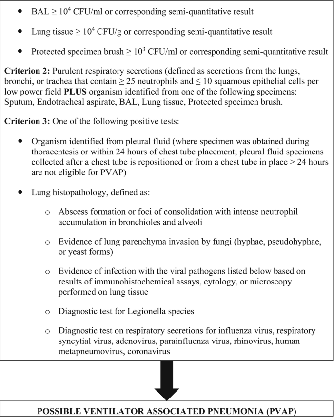 Ventilator-Associated Pneumonia | Springer Nature Link