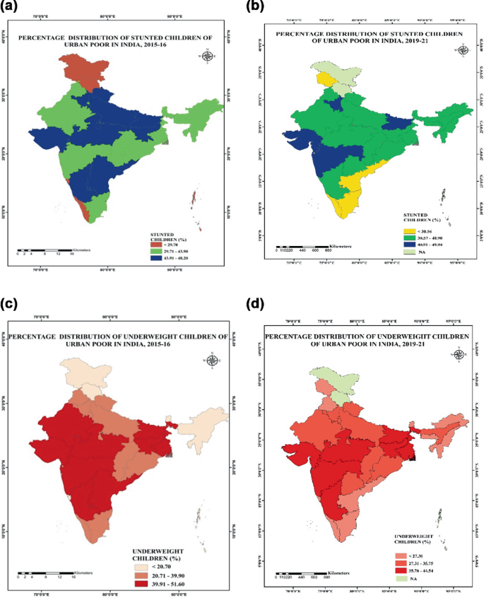 Urban Poverty and Child Malnutrition in India: A Geographical Analysis ...