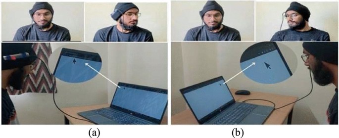 Computer Distance From Face Head Movement-Based Cursor Control with Human–Computer Interaction ...