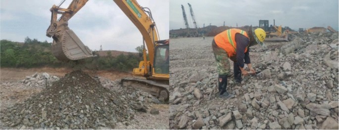 Experimental Study on Back Fill Material of a High Fill Slope ...