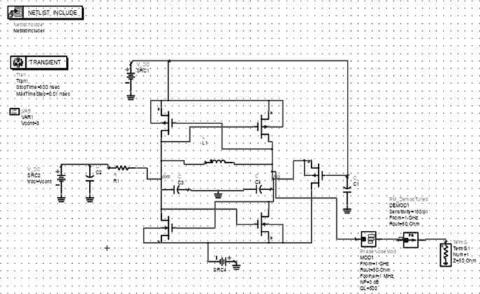 The basic circuit for a cross-coupled V C O typically consists of a few key components, transistors, inductors, capacitors, the cross-coupling feature, and voltage control parameters.