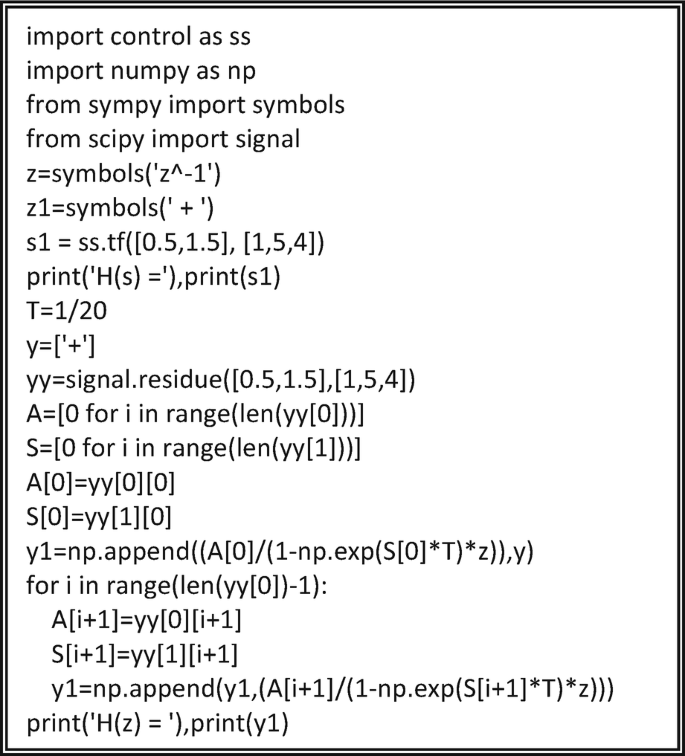 Infinite Impulse Response Filter | SpringerLink