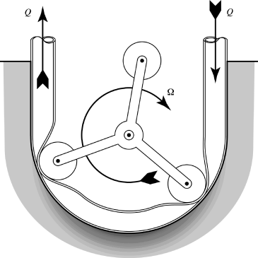 Peristaltic Pump Components Actuator and Drive Mechanism  Non-Contact Fluid Pump 