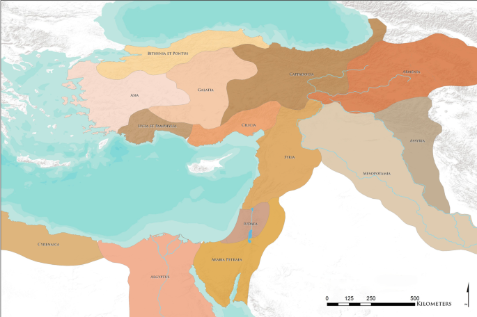 Decapolis, Ten Cities, Hellenistic Culture, Roman Rule, & Map